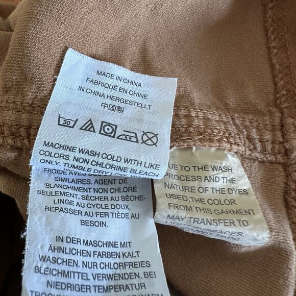 Madewell Skirt Women Size 0 Velveteen Snap Mini Brown Pumpkin Spice Western Boho - Picture 10 of 11